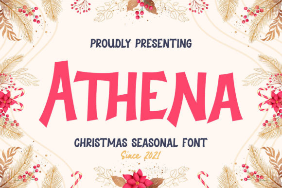 Athena Review: A Powerful Bold Display Font for Branding