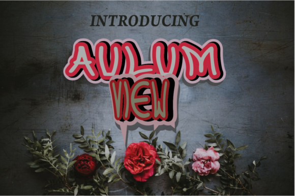 Aulumview Font: A Bold Display Typeface for Modern Campaigns