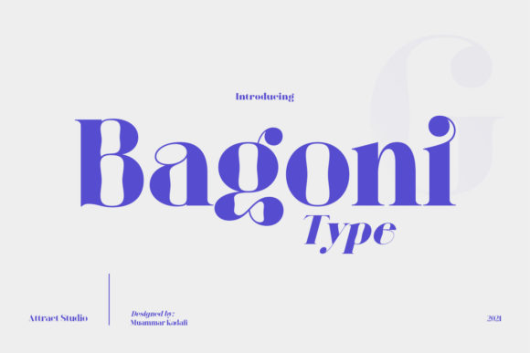 Bagoni: The Cool and Trendy Display Font You Need