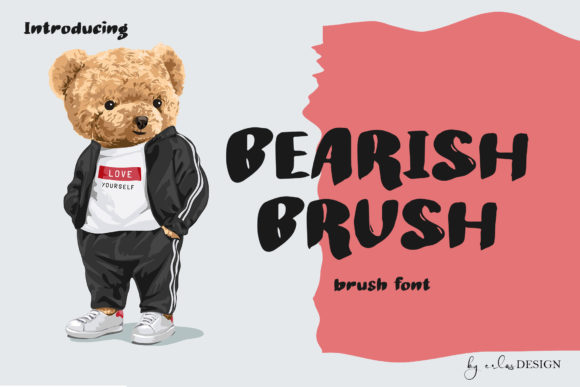 Bearish Brush: A Font Crafted for Handmade Design