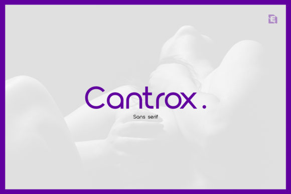 Cantrox: A Display Font for Creative Product Makers