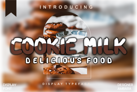 Cookie Milk: The Display Font That Brings Comfort to Your Editorial Layout