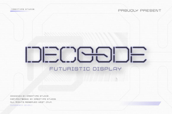 Decoode Futuristic Display: A Sci-Fi Stylist