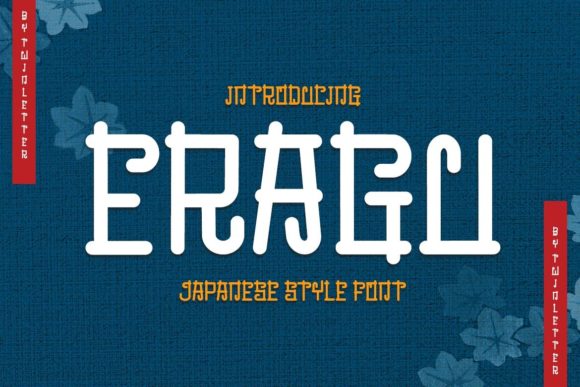 Eragu: A Unique Japanese-Inspired Display Font