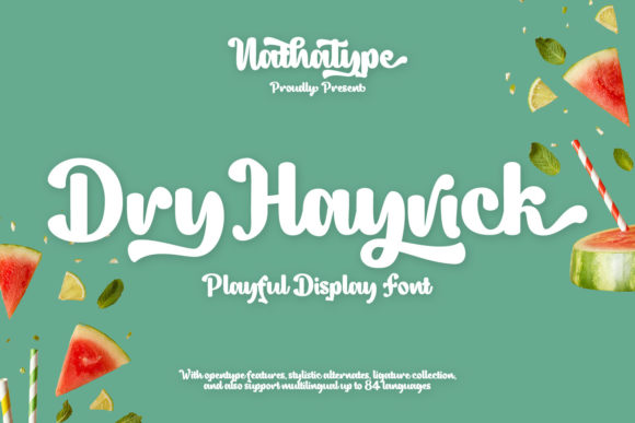 Exploring the Unique Charm of Dry Hayrick: A Display Font Review