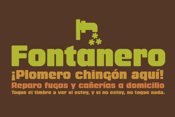 Fontanero Font for Modern Digital Branding
