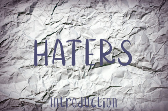 Haters Font for Bold and Friendly Brand Identity