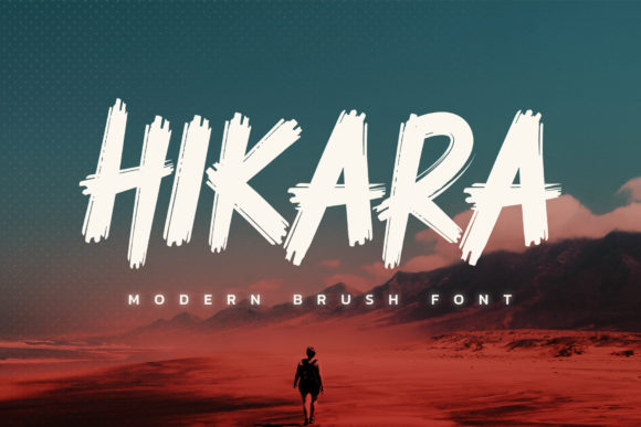 Hikara: A Bold Display Font for Distinctive Business Branding