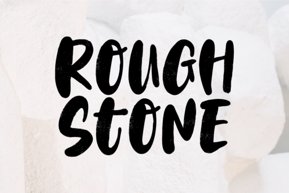 How Rough Stone Font Creates Campaigns That Stand Out
