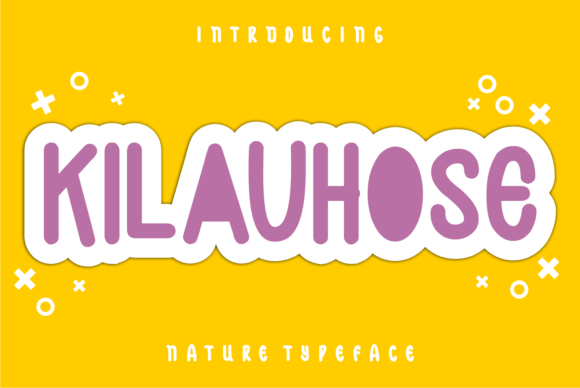 Kilauhose: A Display Font for Distinctive Branding