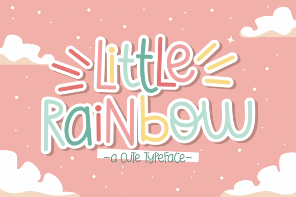 Little Rainbow: A Display Font for Editorial Joy