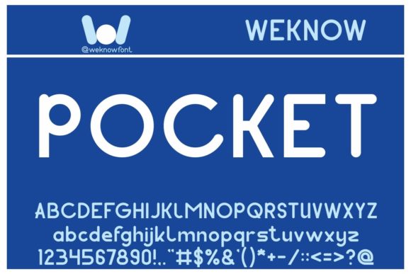 Pocket Font: A Crafting-Friendly Display Typeface