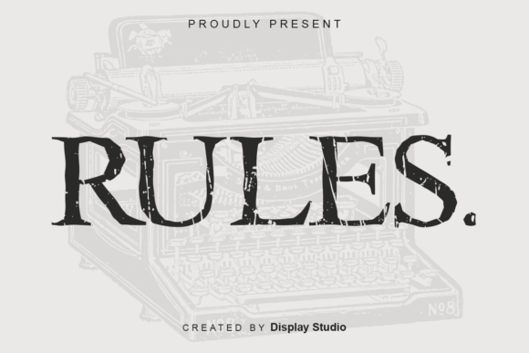 Rules Font: Make Your Business Visual Identity Stand Out