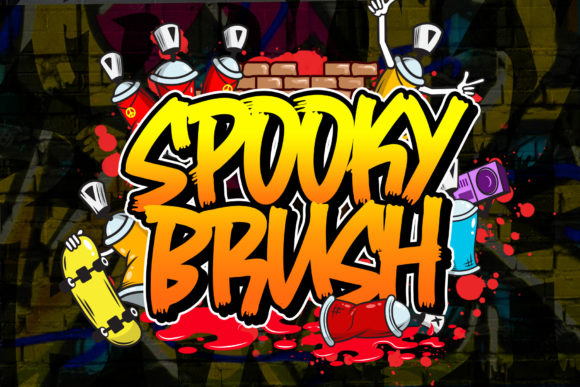 Spooky Brush Font: A Designer's Review for Craft Products