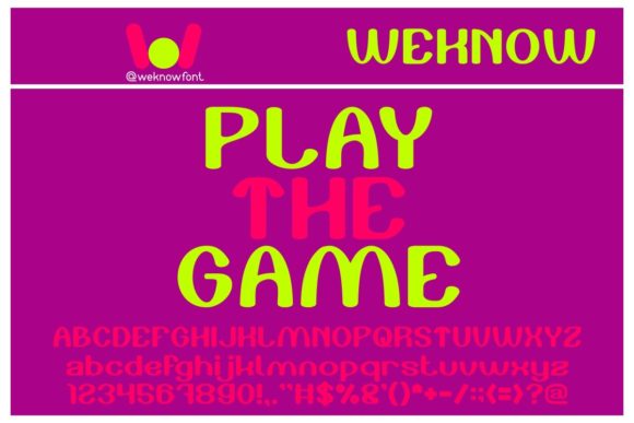 The Play the Game Font for Bold Web Design
