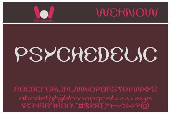 The Psychedelic Font: An Elegant Tool for Distinctive Branding