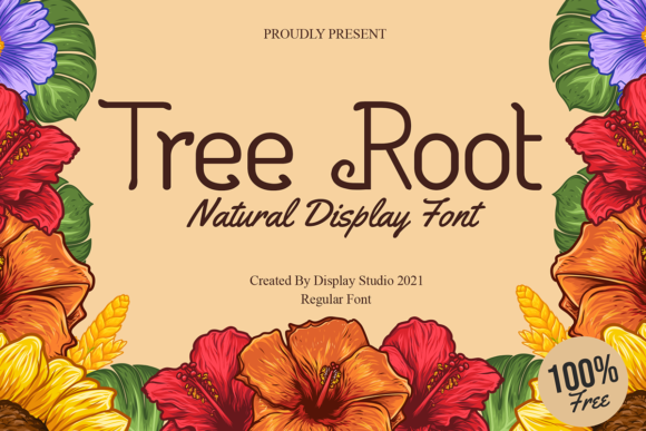 Tree Root: A Natural Display Font for Digital Branding