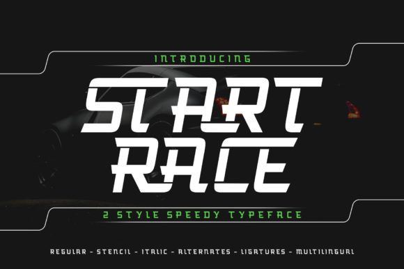 Using the Start Race Font to Build a Thriving Brand