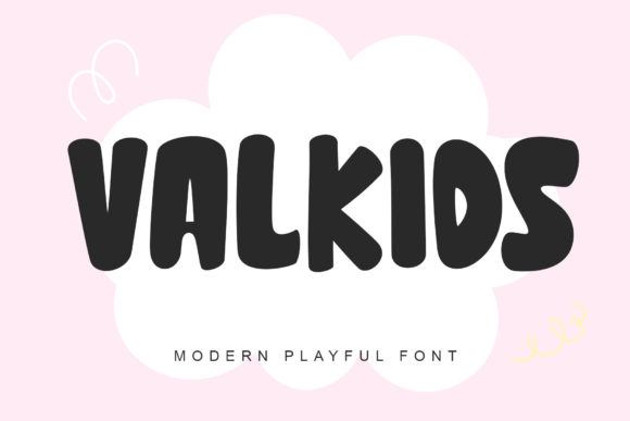 Valkids: A Friendly Display Font for Editorial Warmth