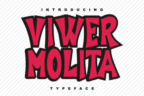 Viwer Molita: A Bold Display Font for Modern Campaigns